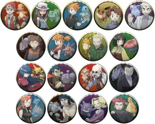 御三家セット】ポケットモンスター 缶バッチコレクション