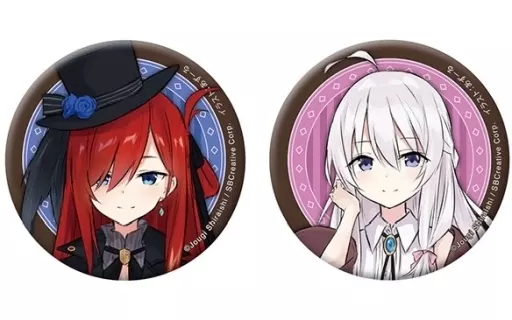 リリエールと祈りの国　缶バッジセット　缶バッジ 駿河屋 -<中古>リリエール＆イレイナ 缶バッジ2個セット 「リリエール