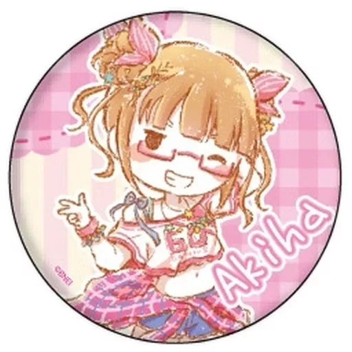 池袋晶葉 「アイドルマスター シンデレラガールズ 缶バッジ 02.グラフアートデザイン第3弾」