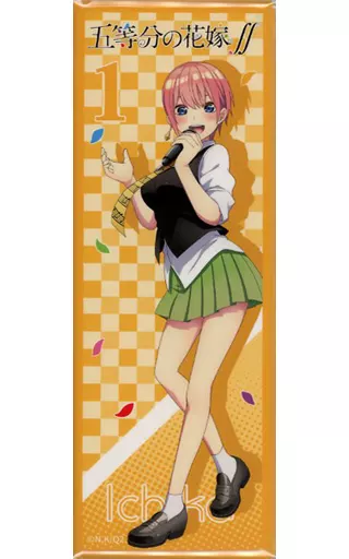 バッジ・ピンズ　中野一花(アイドル衣装) ロング缶バッジ 「五等分の花嫁∬」
