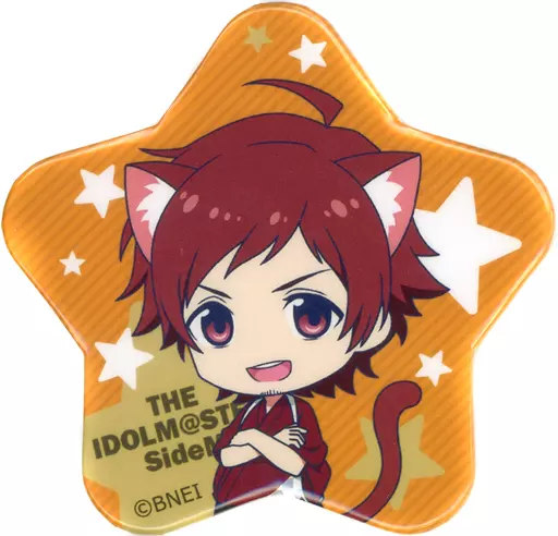 天道輝 「アイドルマスター SideM ニャンてすてきなナンジャタウン 星型缶バッジコレクション」