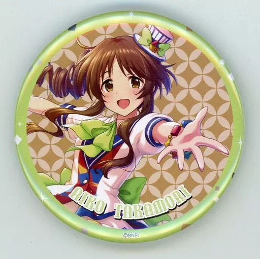 高森藍子 公式スタンド缶バッジ(Happy New Yell !!! Ver.) 「アイドルマスター シンデレラガールズ Brodcast & Live Happy New Yell!!!」