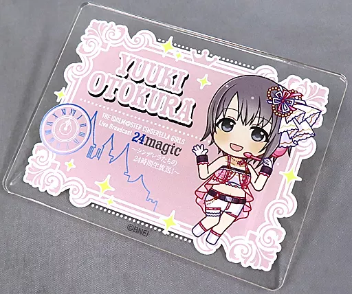 乙倉悠貴(Live Broadcast 24magic ver.) 公式プロデュースバッジ 「THE IDOLM＠STER CINDERELLA GIRLS Live Broadcast 24magic ～シンデレラたちの24時間生放送!～」