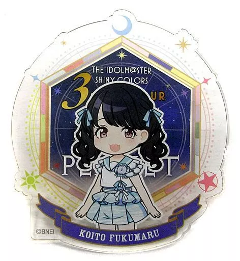 福丸小糸(3rdLIVE ver.) 公式プロデュースバッジ 「THE IDOLM＠STER SHINY COLORS 3rdLIVE TOUR PIECE ON PLANET」