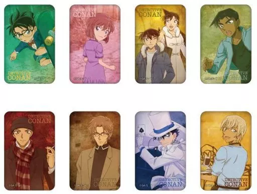 名探偵コナンスクエア缶バッジコレクション Hurry up 8個入り 名探偵コナン スクエア缶バッジコレクション Hurry up 8個入り