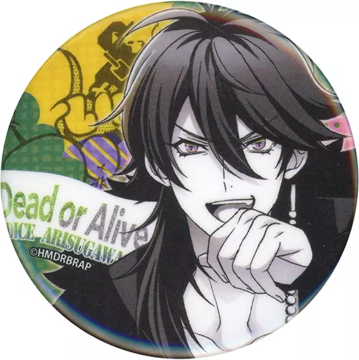 有栖川帝統 缶バッジ CD 特典 バッジ・ピンズ(キャラクター) 有栖川帝統 「ヒプノシスマイク