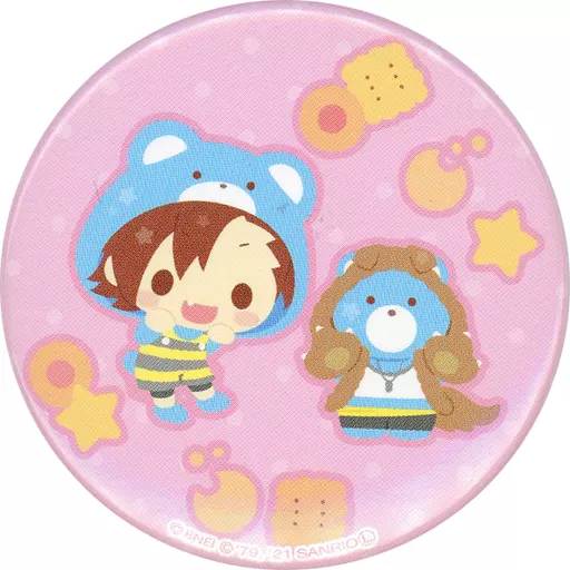 橘志狼×ムー 「アイドルマスター SideM×サンリオキャラクターズ キャラバッジコレクション C」