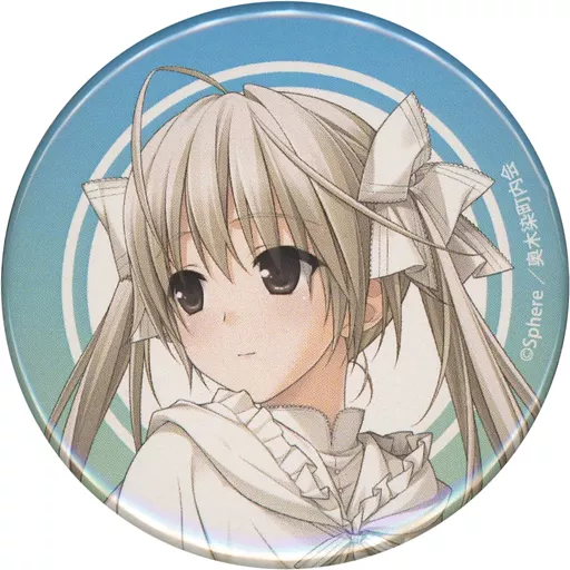 駿河屋 -<中古>春日野穹(ゲーム絵/白リボン) 56mm缶バッチ 「DMM