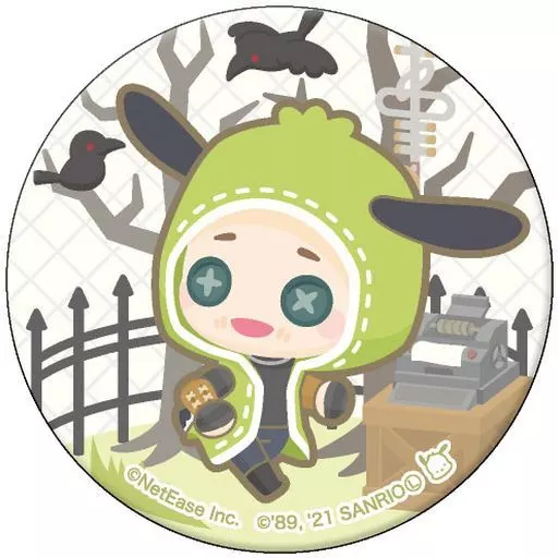IdentityV 第五人格 C102 ミニキャラ トレーディング缶バッジ 傭兵 駿河屋 -<中古>傭兵 「Identity V 第五人格×サンリオキャラクターズ