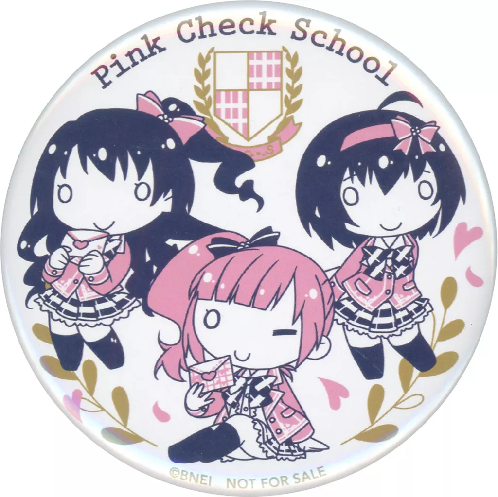 ピンクチェックスクール ちまドル 缶バッジ 「アイドルマスター シンデレラガールズ」 会場限定特典