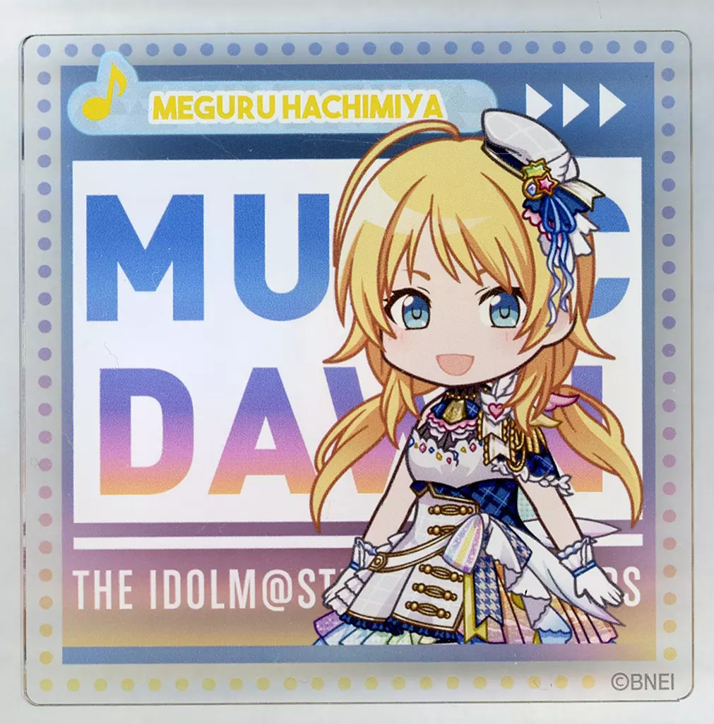 八宮めぐる(MUSIC DAWN ver.) 公式プロデュースバッジ 「THE IDOLM＠STER SHINY COLORS MUSIC DAWN」