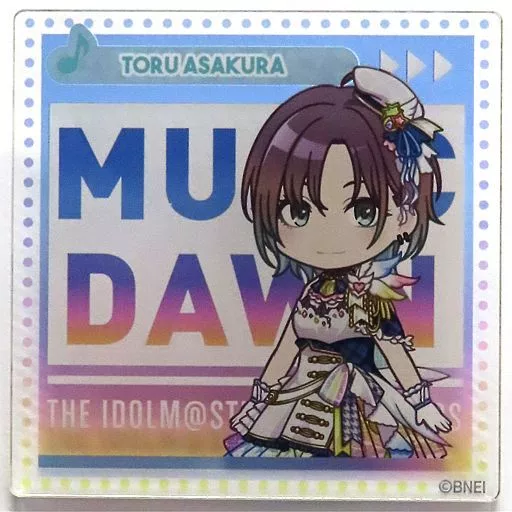浅倉透(MUSIC DAWN ver.) 公式プロデュースバッジ 「THE IDOLM＠STER SHINY COLORS MUSIC DAWN」