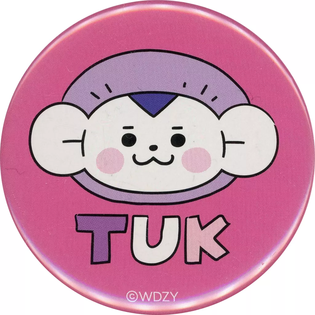 バッジ・ピンズ　TUK(リュジン) 缶バッジ 「WDZYカフェ」