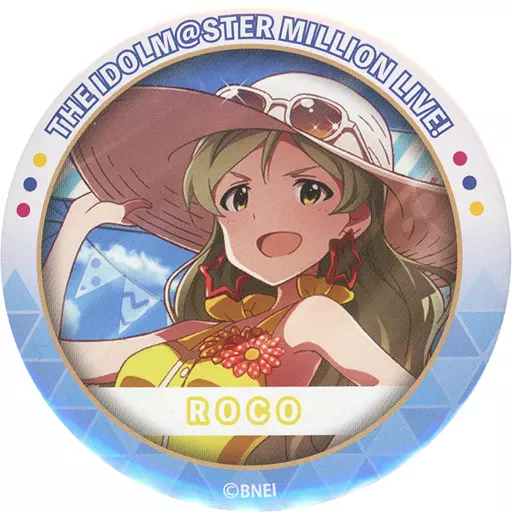 伴田路子(サマーインスピレーション) 缶バッジ 「アイドルマスター ミリオンライブ!」 アイドルマスターオフィシャルショップ くじM＠STER C賞