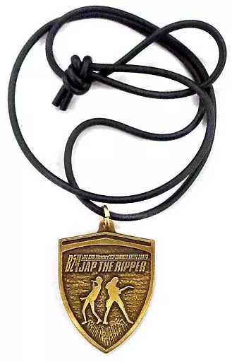 B'z JAP THE RIPPER ペンダント LIVE-GYM '93 レア 駿河屋 -<中古>B'z ペンダント731(オールドゴールド) 「B'z LIVE-GYM