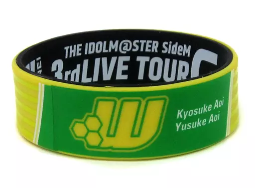 W 公式ラバーバンド 「THE IDOLM＠STER SideM 3rdLIVE TOUR ～GLORIOUS ST＠GE～」