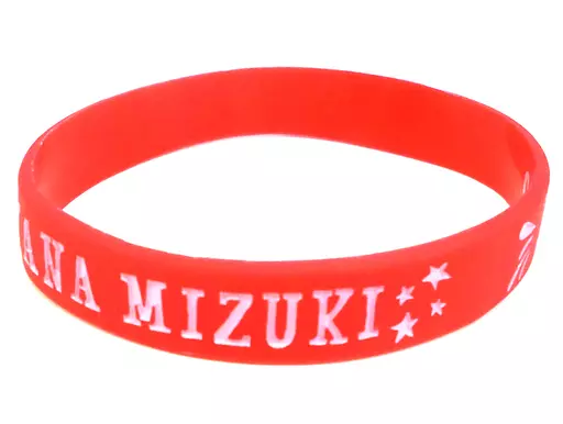 駿河屋 -<中古>水樹奈々 ラバーバンド(レッド) 「NANA MIZUKI