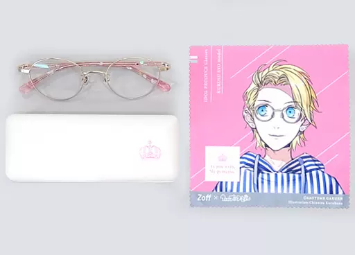 アクセサリー(非金属)(キャラクター)　[カード欠品/レンズ度無し] 来栖翔 IDOL PRODUCE Glasses(アイドルプロデュースグラス) 「Zoff×うたの☆プリンスさまっ♪」 Zoffオンラインストア限定