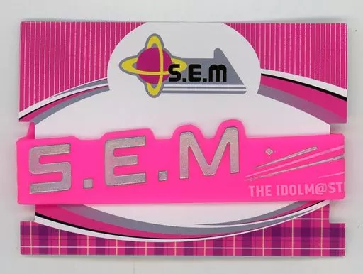 S.E.M ラバーバンド 「THE IDOLM＠STER SideM 4th STAGE ～TRE＠SURE GATE～」