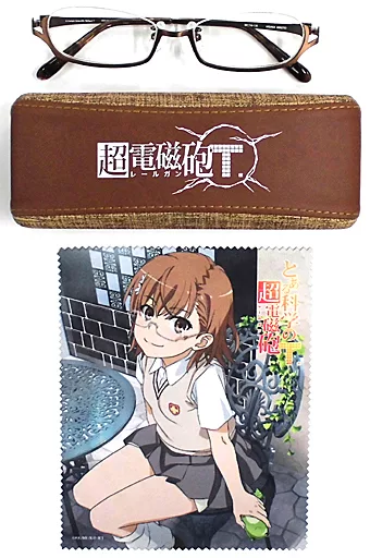 とある科学の超電磁砲T 執事眼鏡　コラボ　御坂美琴モデル ブラウン 御坂美琴モデル ブラウン / 執事眼鏡eyemirror ONLINE SHOP