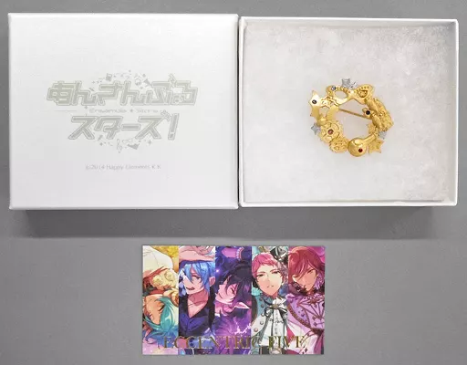 駿河屋 -<中古>五奇人ブローチ 「あんさんぶるスターズ!」（リスト