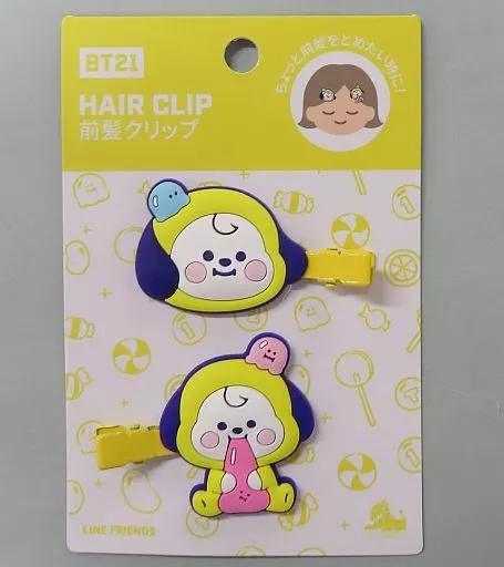 CHIMMY(ジミン) ヘアクリップ(前髪クリップ) Ver.3 JELLY CANDY 「BT21」
