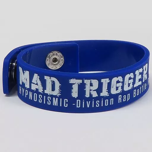 ヨコハマ・ディビジョン “MAD TRIGGER CREW” 会場別デザインラバーバンド(ブルー×ブラック) 「舞台『ヒプノシスマイク -Division Rap Battle-』 Rule the Stage Rep LIVE side M.T.C」 Zepp Fukuokaチケット特典