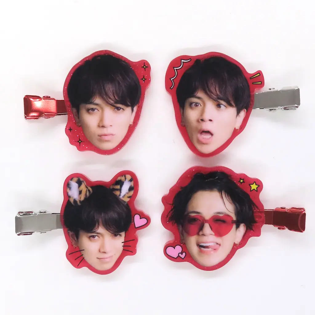 宮近海斗【未開封】フェイスクッション＋ヘアクリップ 新品未使用】宮近海斗ヘアクリップ ちゃかCLIP 髪留め宮近｜Yahoo