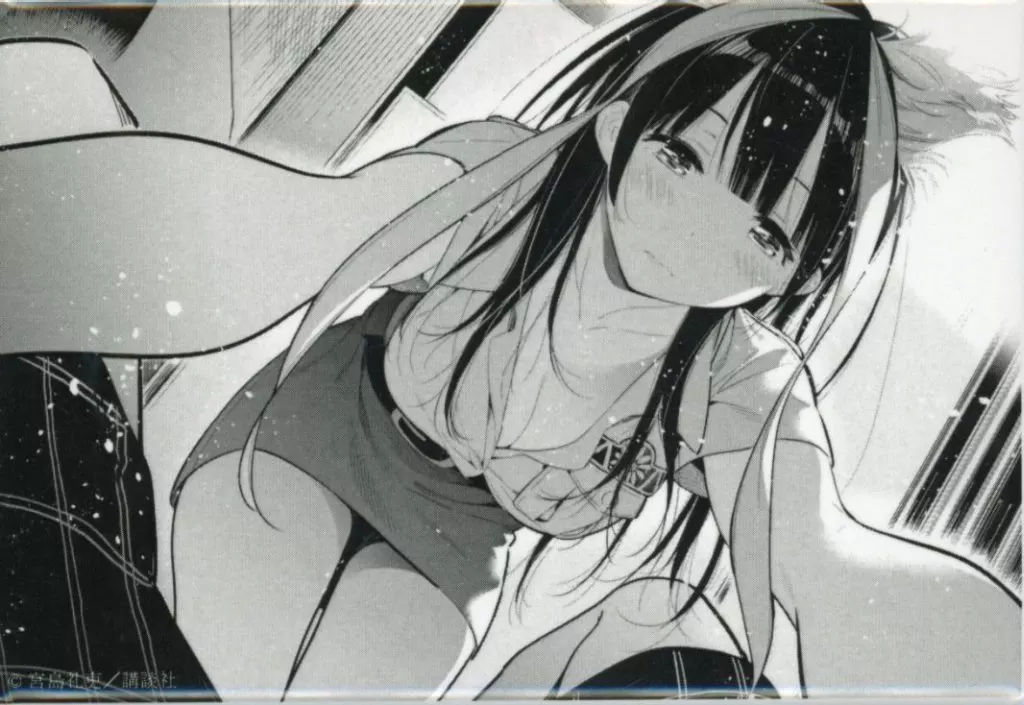 八重森みに 「彼女、お借りします ランダム缶バッジ」 宮島礼吏個展 0(ラブ)グッズ