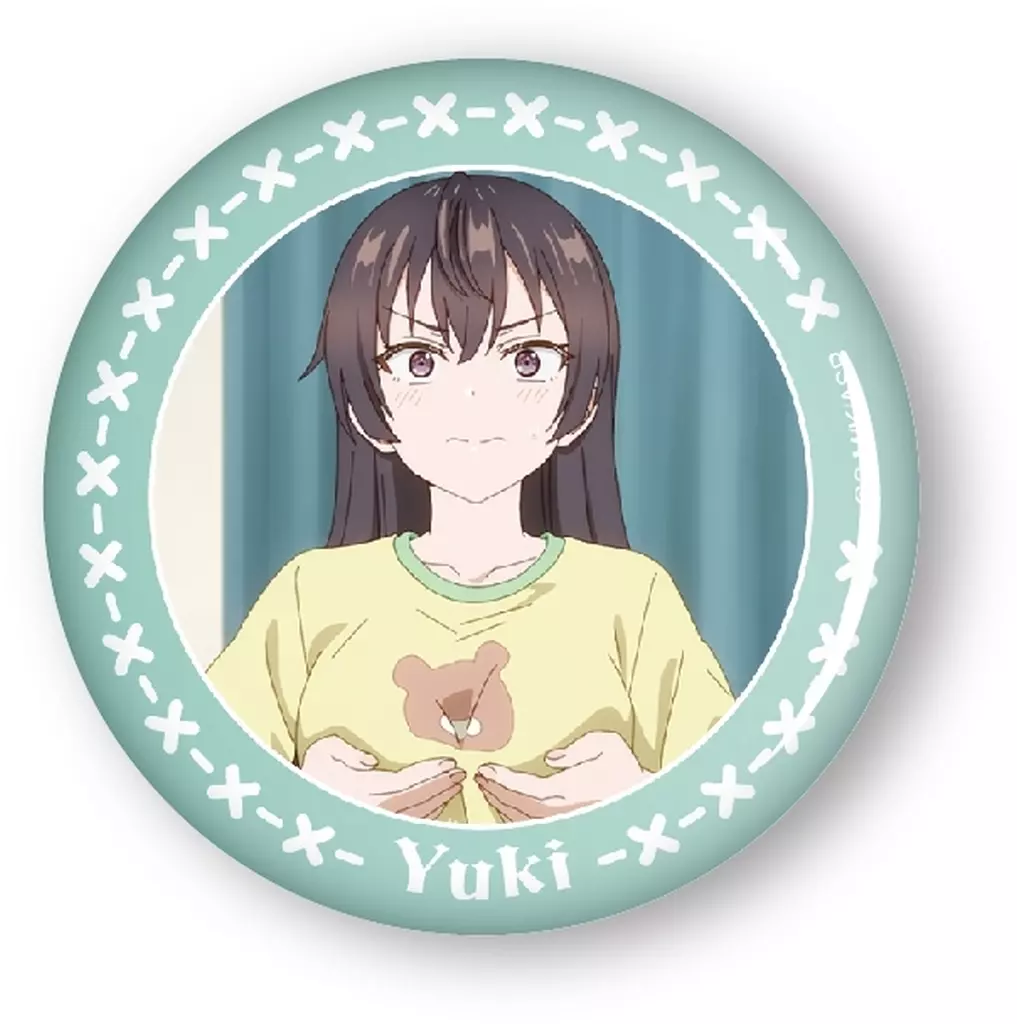 7.周防有希 「時々ボソッとロシア語でデレる隣のアーリャさん だけ缶 有希だけトレーディング缶バッジ」