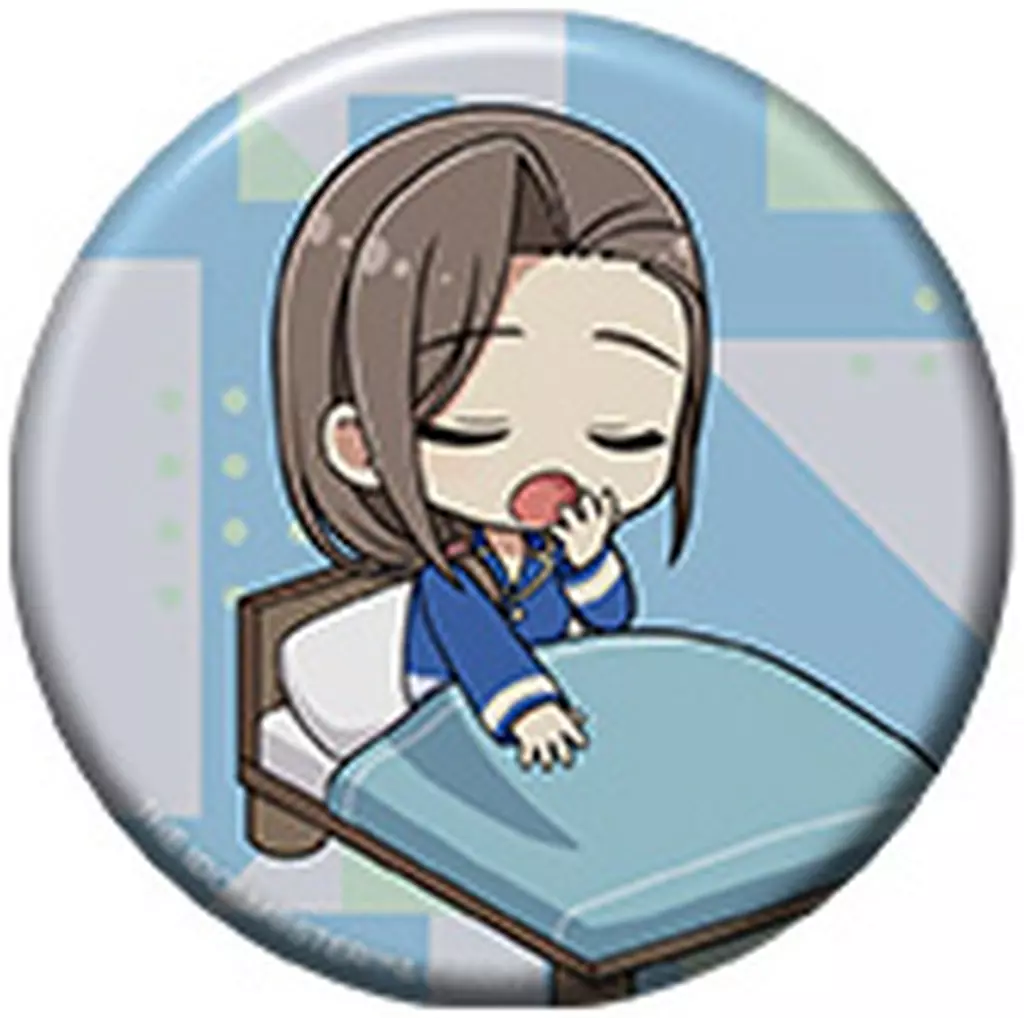 渡辺みのり 「アイドルマスター SideM トレーディング缶バッジ ミニキャラ TypeA モーニングルーティンver.」