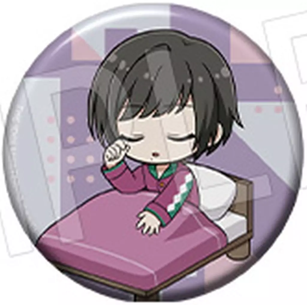 東雲荘一郎 「アイドルマスター SideM トレーディング缶バッジ ミニキャラ TypeA モーニングルーティンver.」