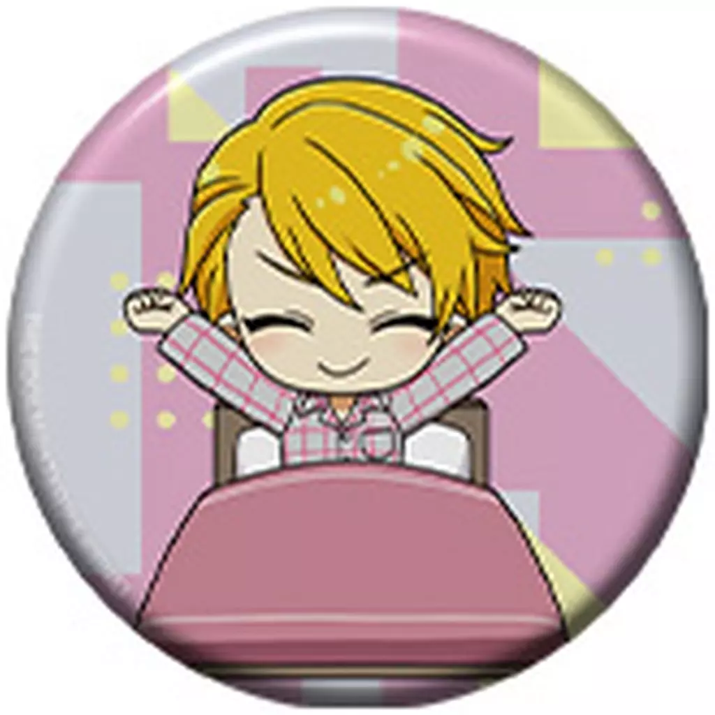 舞田類 「アイドルマスター SideM トレーディング缶バッジ ミニキャラ TypeB モーニングルーティンver.」