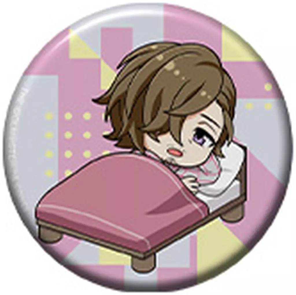 山下次郎 「アイドルマスター SideM トレーディング缶バッジ ミニキャラ TypeB モーニングルーティンver.」