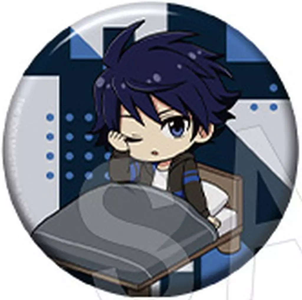 大河タケル 「アイドルマスター SideM トレーディング缶バッジ ミニキャラ TypeB モーニングルーティンver.」