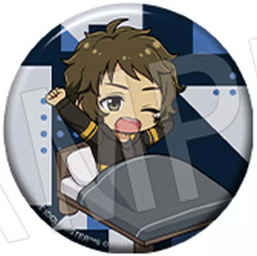 円城寺道流 「アイドルマスター SideM トレーディング缶バッジ ミニキャラ TypeB モーニングルーティンver.」
