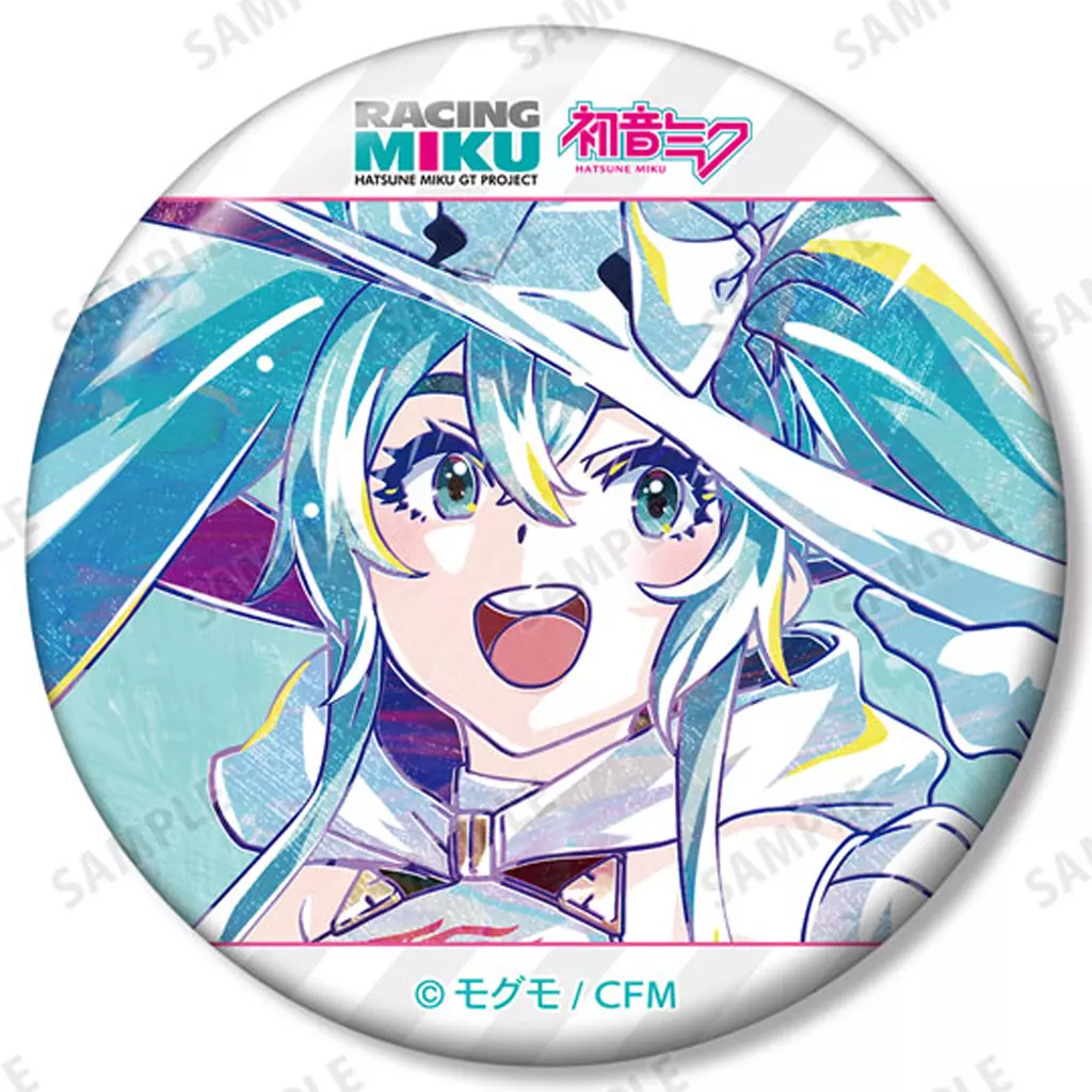 レーシングミク　缶バッジ　2024　ani-art　メタリック缶バッジ　全7種 初音ミク GTプロジェクト - レーシングミク 2024Ver. Ani-Art