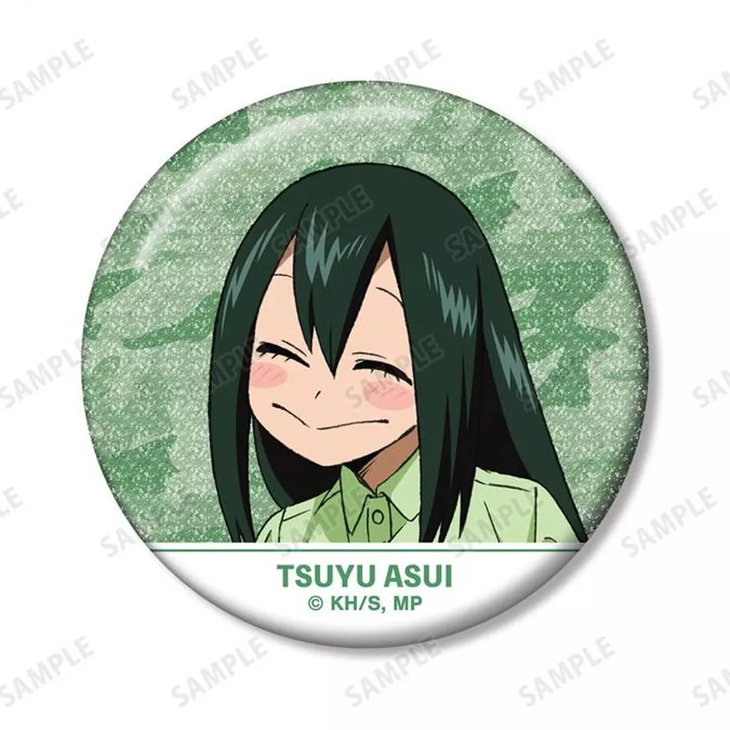 ヒロアカ 蛙吹梅雨 グリッター 缶バッジ 楽天市場】僕のヒーローアカデミア グリッターカンバッジコレクション