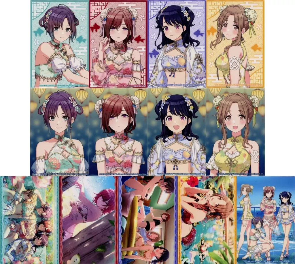 全13種セット スクエア缶バッジ 「くじ引き堂 アイドルマスター シャイニーカラーズ Newtype オンラインくじ ノクチル」 D賞