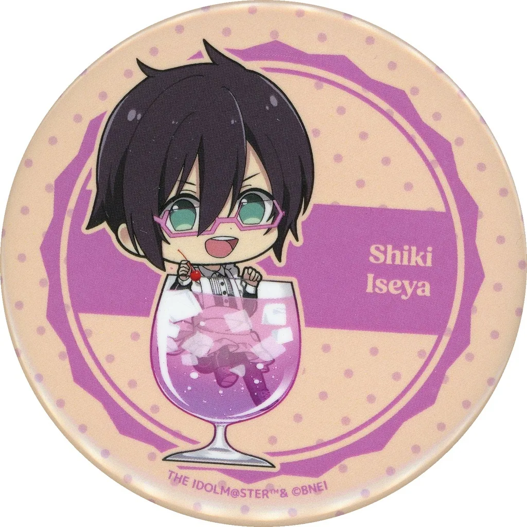 伊瀬谷四季 「純喫茶 アイドルマスター SideM in SMILE BASE CAFE ランダムミニキャラ缶バッジ」