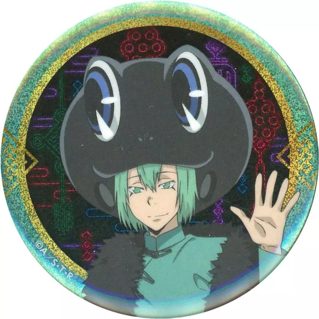 家庭教師ヒットマンREBORN グリッター缶バッジ フラン 20点 家庭教師ヒットマンREBORN! トレーディンググリッター缶バッジ(単品