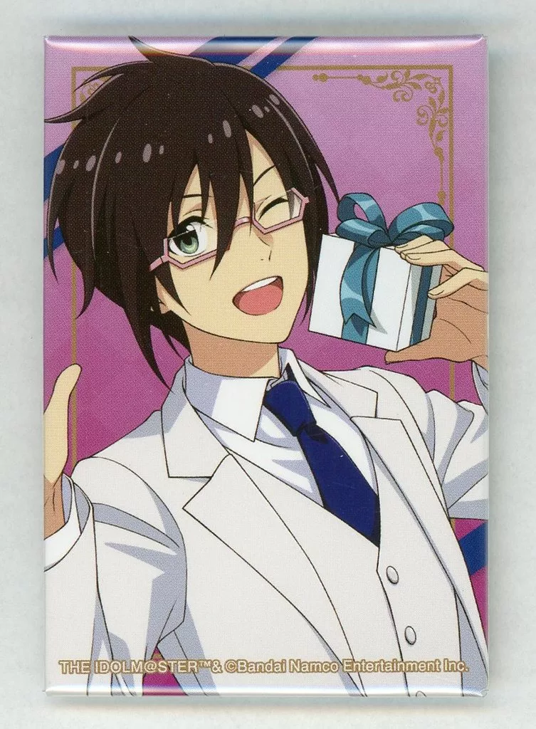 伊瀬谷四季 スクエア缶バッジ 「くじ引き堂 アイドルマスター SideM Happy White Day オンラインくじ」 D-1賞