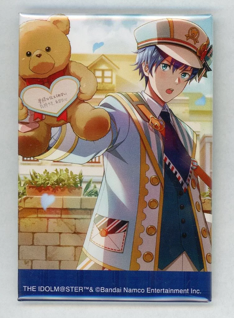 天峰秀 スクエア缶バッジ 「くじ引き堂 アイドルマスター SideM Happy White Day オンラインくじ」 D-11賞