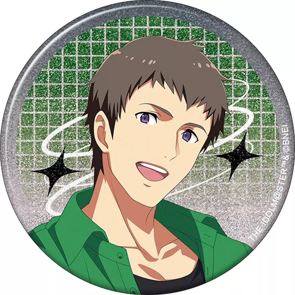信玄誠司 Mフェス2025 グリッター缶バッジ 「アイドルマスター SideM」