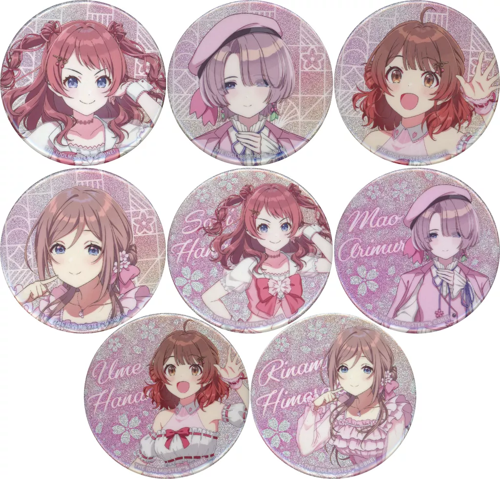 全8種セット 「学園アイドルマスター×HMV POP UP SHOP 缶バッジコレクション」