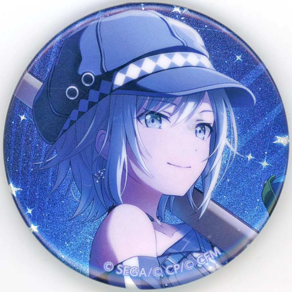 日野森志歩 缶バッジ vol.36 B プロジェクトセカイ 日野森志歩 グリッター缶バッジ イベントイラスト