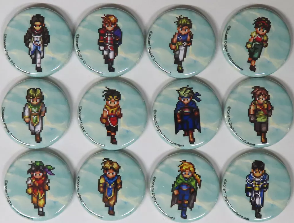 幻想水滸伝 ステラワース 特典 缶バッジ 駿河屋 -<中古>[単品] 集合 32mm缶バッジ12個セット 「PS5/Switch