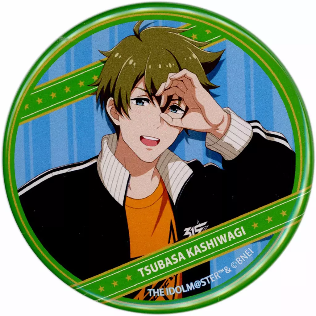 柏木翼 「アイドルマスター SideM 10th ANNIVERSARY MEETING ～P＠SSION UP!!!～ 公式トレーディング缶バッジA」