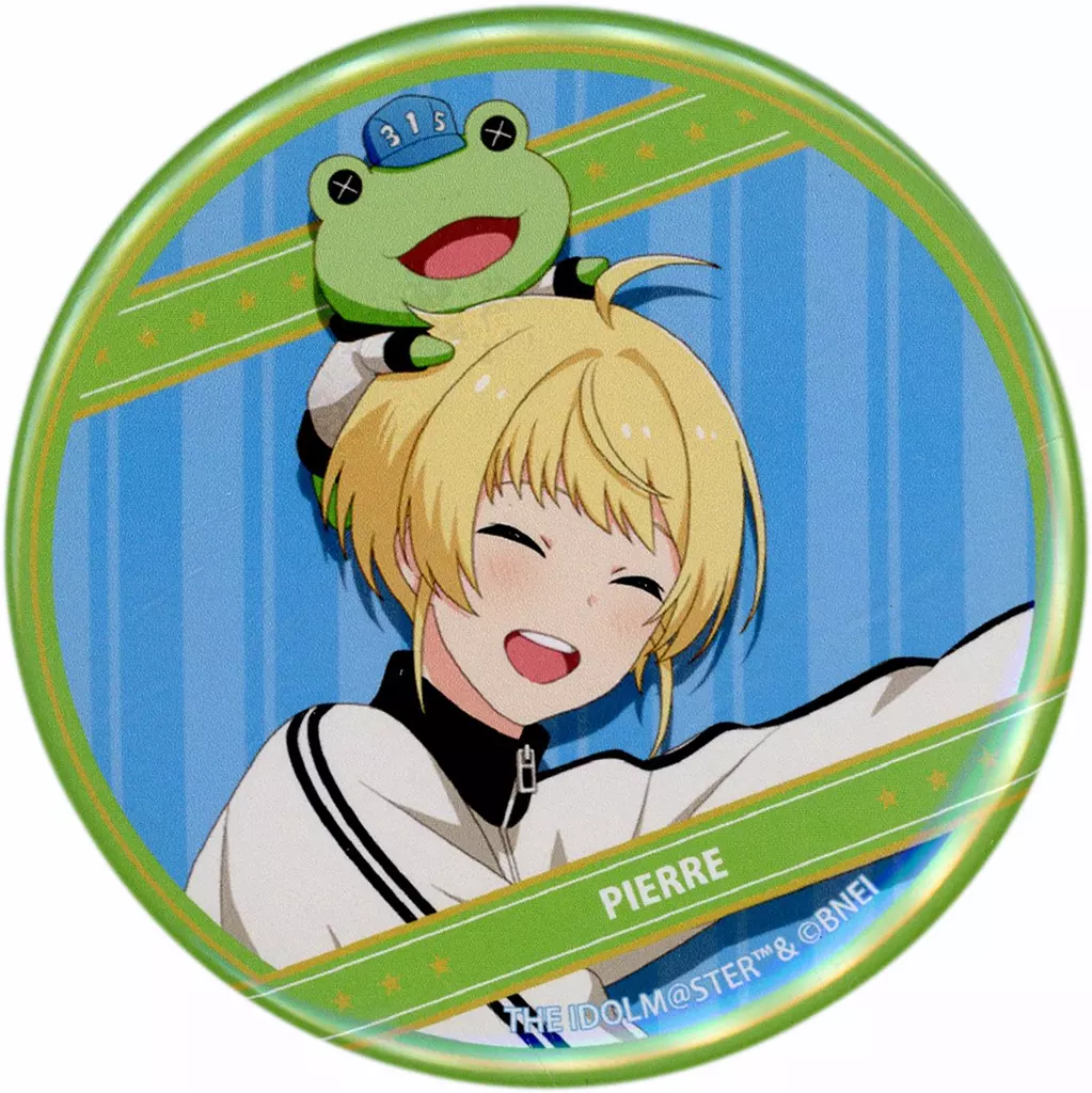ピエール 「アイドルマスター SideM 10th ANNIVERSARY MEETING ～P＠SSION UP!!!～ 公式トレーディング缶バッジA」