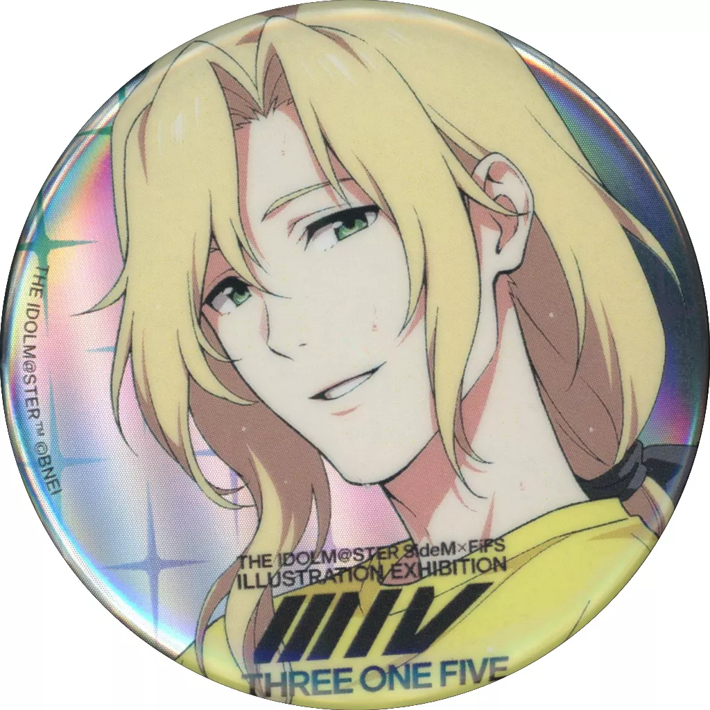 都築圭 「アイドルマスター SideM×FiFS イラスト展 スリー・ワン・ファイヴ トレーディングホログラム缶バッジ VOL.1 -表情A-」